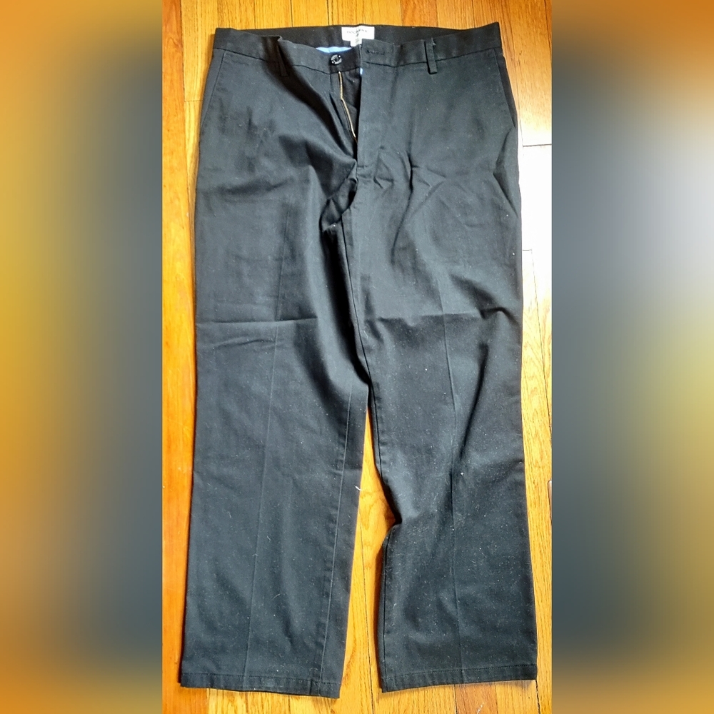 Men's Dockers Classic Fit Black Pants, Size 34x29